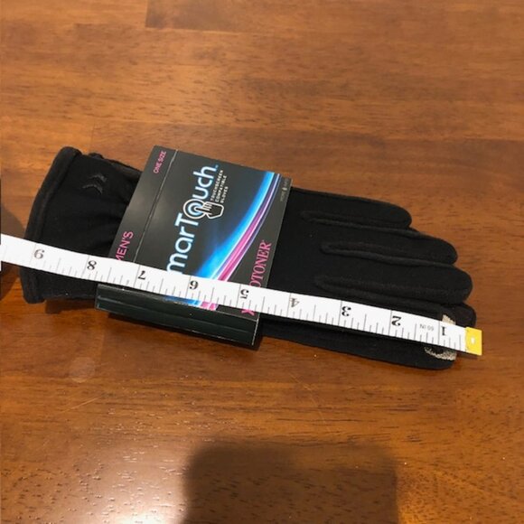 Isotoner Smartouch Women’s OS Black Gloves NWT - Picture 8 of 10